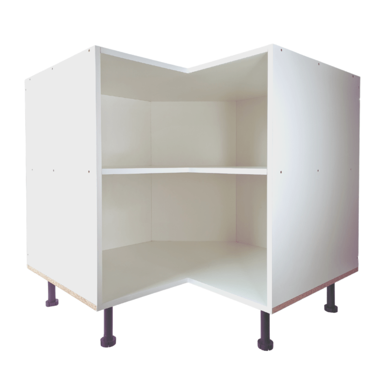 Smart Kitchen Floor Corner Unit 900mm (W) x 900mm (D) x 880mm (H) Smart DIY Cupboards Range