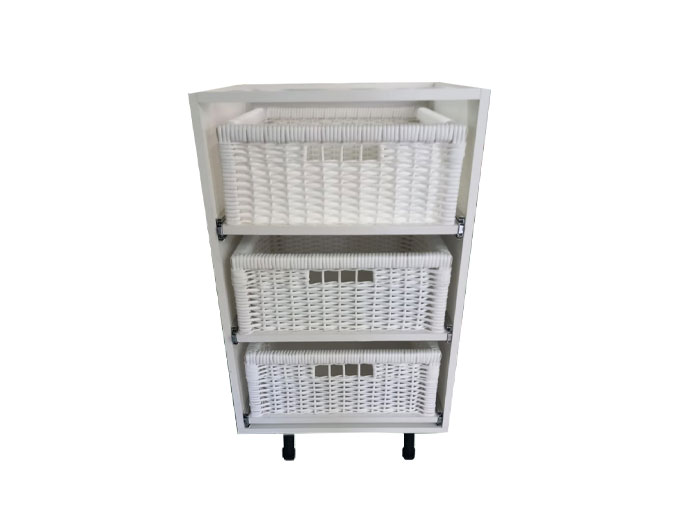 Intsafloor wicket basket white Smart DIY Cupboards Range