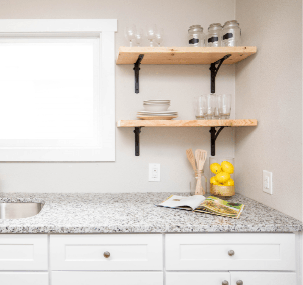 kitchen shelving